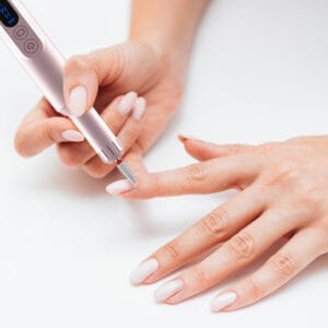 Snoerloze elektrische nagelboor - professionele manicureset met 12 boren & draadloos opladen - Vesfy - Afbeelding 9